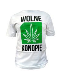 koszulka z liściem