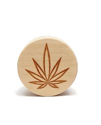 Drewniany grinder Wolne Konopie