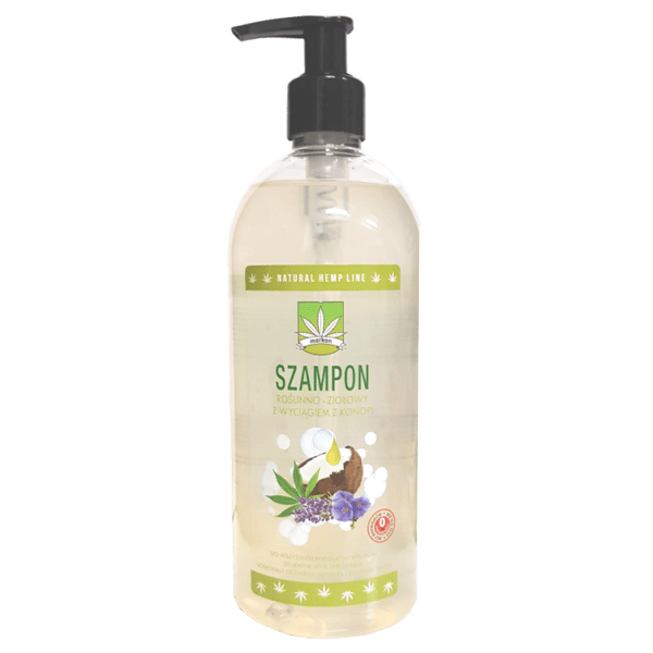 szampon do włosów z konopi markon roślinno-ziołowy