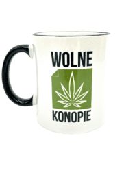 kubek wolne konopie ceramiczny