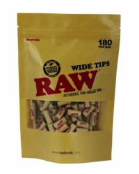 raw-wide-pre-rolled-tips 180 szt filterki