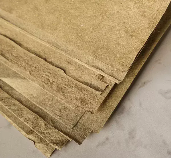 arkusz naturalnie brązowy papier z konopi A1