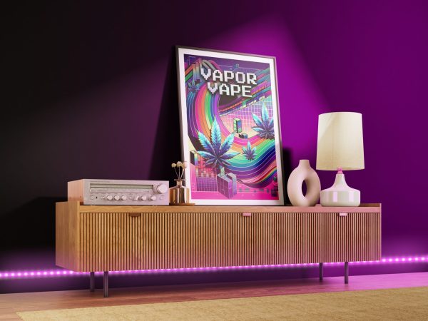 plakat vapor vape b2