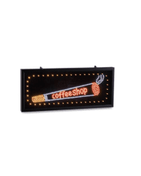 coffeshop led light neon ganja