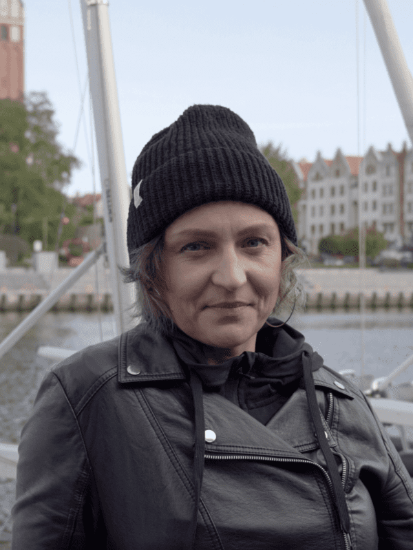 czapka czarna całoroczna bawełniano-konopna kombinat konopny