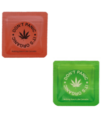 Torebka na Susz Amsterdam 64x64 mm – Don’t Panic It’s Organic
