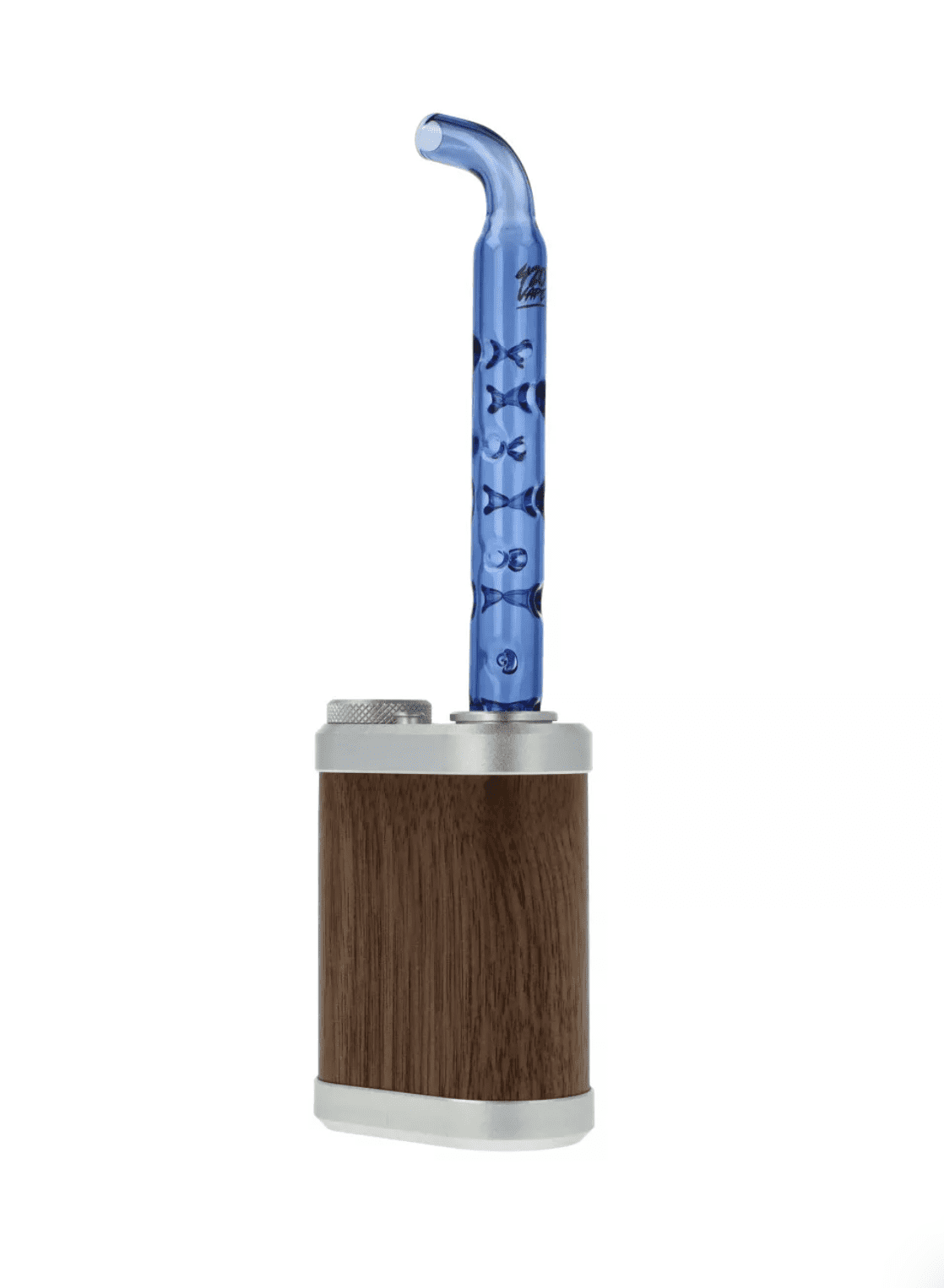 Niebieski ustnik 3D zamontowany na waporyzatorze Tinymight 2.