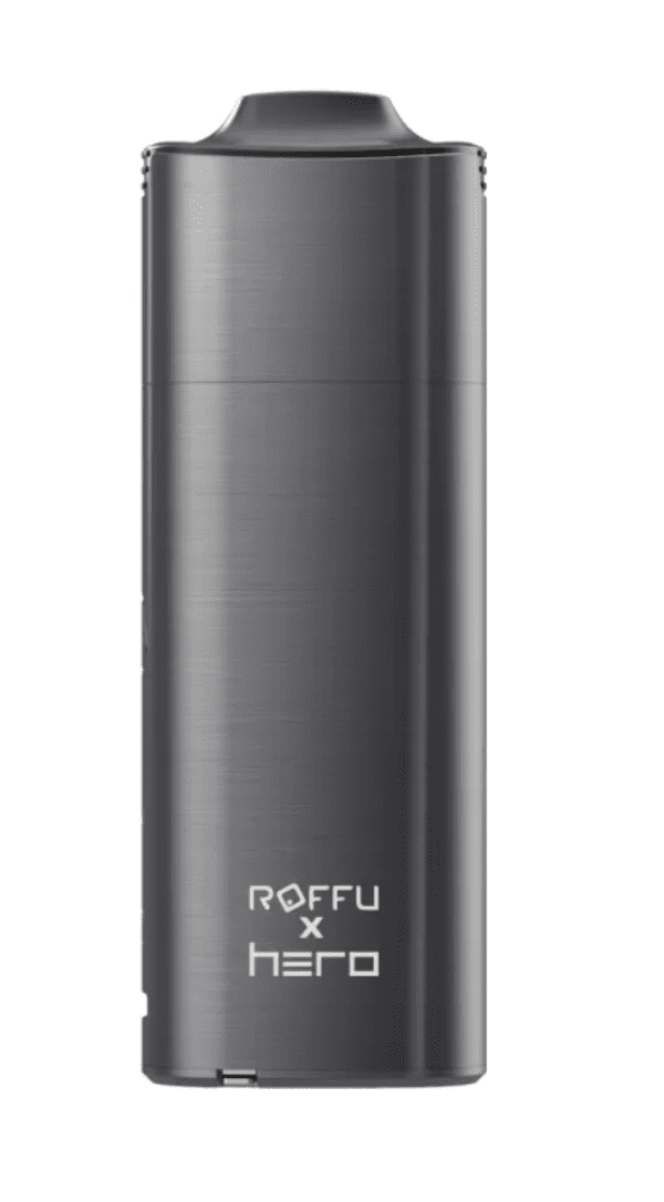 Tylna część waporyzatora XLUX Roffu X HERO Limited Edition.