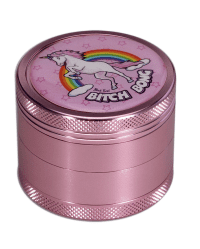 grinder metalowy bitch bong 4 czesciowy black leaf